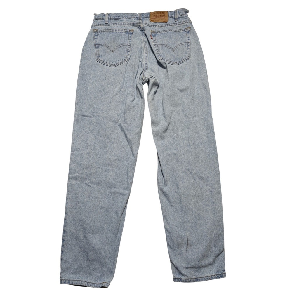 VTG Levis 560 Loose Fit Taperedβ Leg Jeans Light Wash 34x32 Made in USA 90s